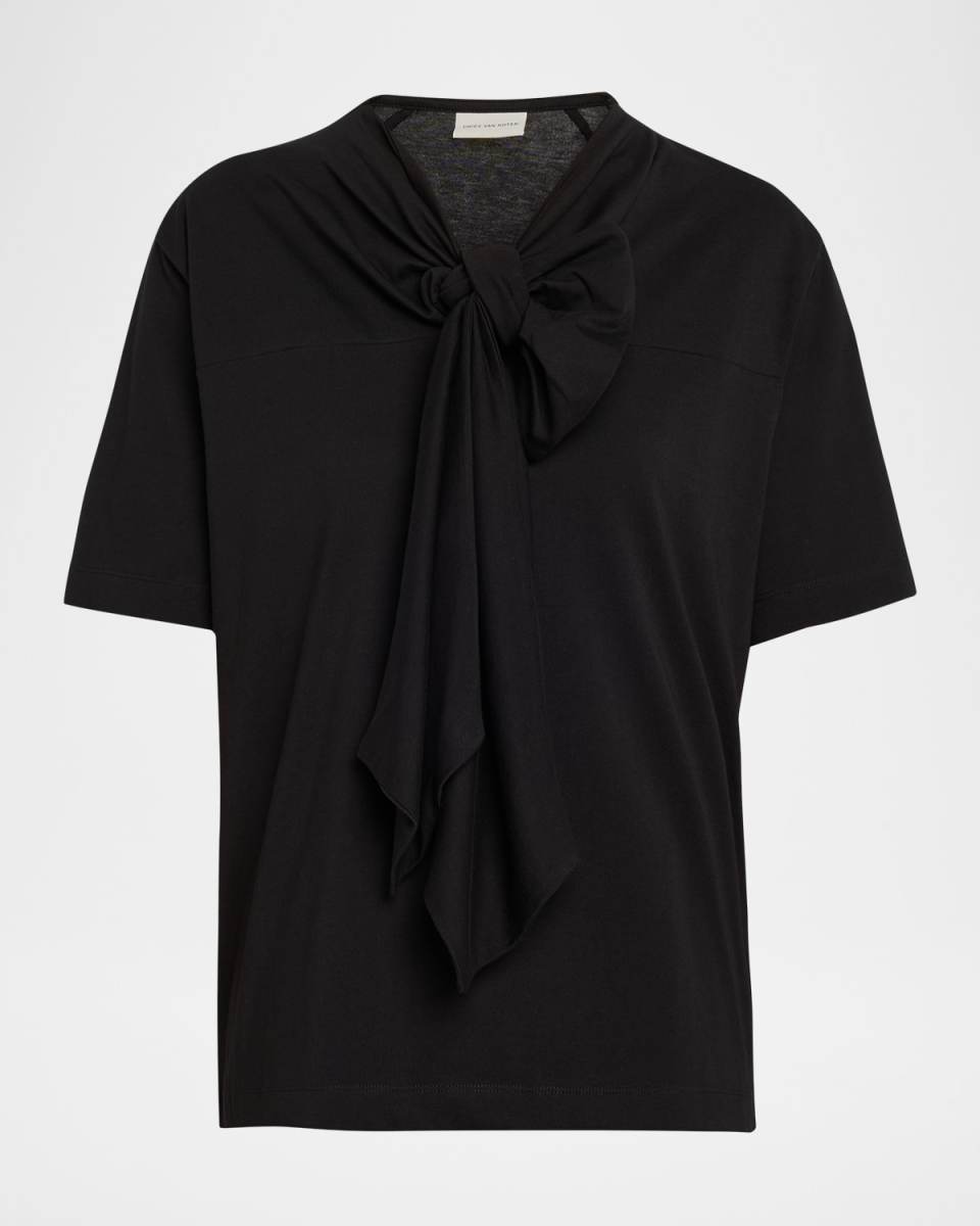 Hebitta Tie-Front Shirt